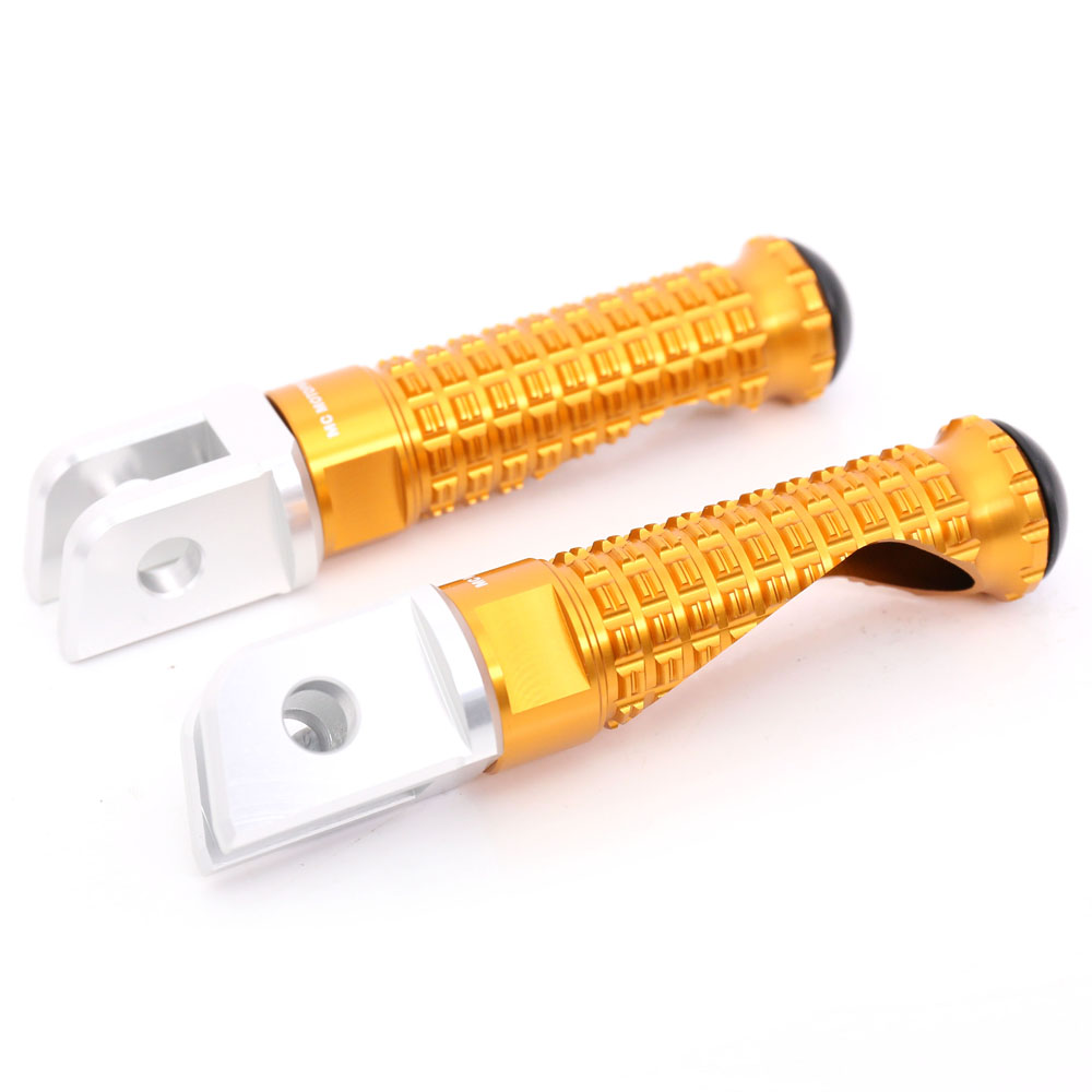 Fit Yamaha BT1100 TDM900 XJR1300 MPRO Front Foot Pegs - MC Motoparts