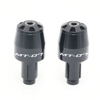 Fits Yamaha MT07 2014-2019 MT-07 Engraved Logo STORM CNC Bar Ends - MC Motoparts