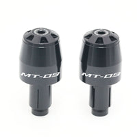 Fits Yamaha MT09 2013-2019 MT-09 Engraved Logo STORM CNC Bar Ends - MC Motoparts
