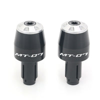 Fits Yamaha MT07 2014-2019 MT-07 Engraved Logo STORM CNC Bar Ends - MC Motoparts