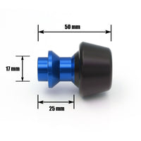 Fit Yamaha R6 R3 R1 MT25 MT10 FZ1 6mm Swingarm Spools - MC Motoparts