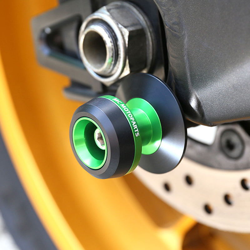 Fit Kawasaki TWALL 8mm Swingarm Spools - MC Motoparts