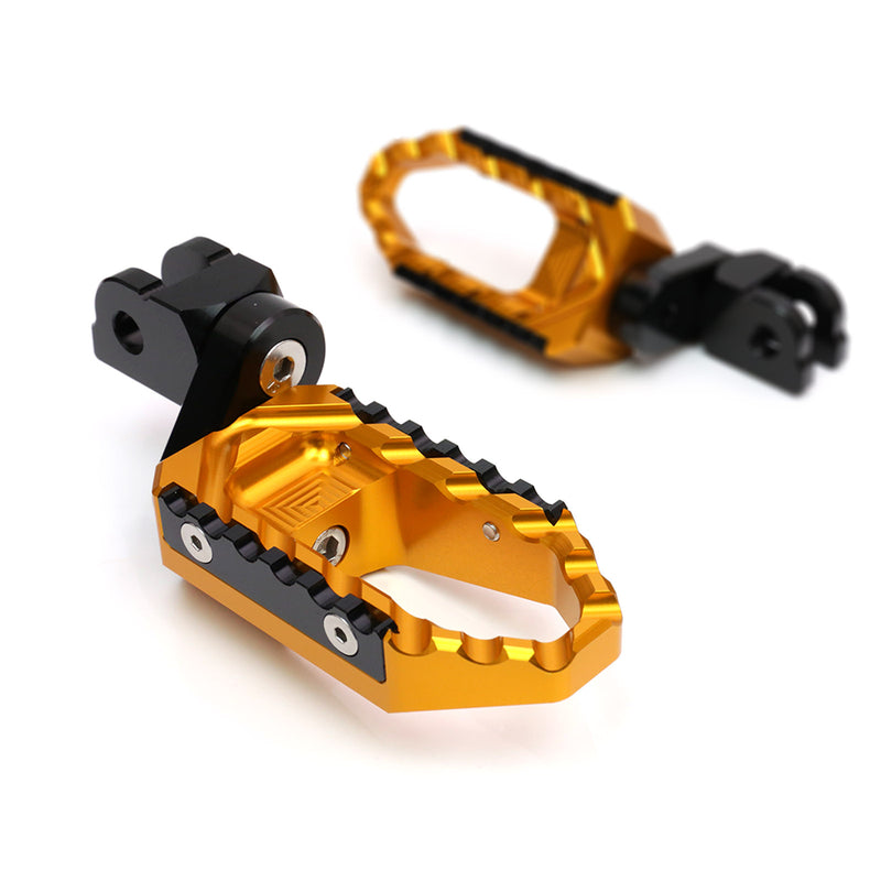 Fit Yamaha YZF R1 R3 R6 Front Touring 25mm Adjustable Foot Pegs - MC Motoparts