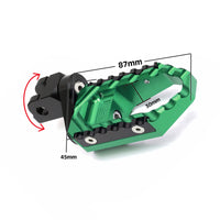 Fit MV Agusta 910 989R Brutale Front Touring 25mm Wide Foot Pegs - MC Motoparts