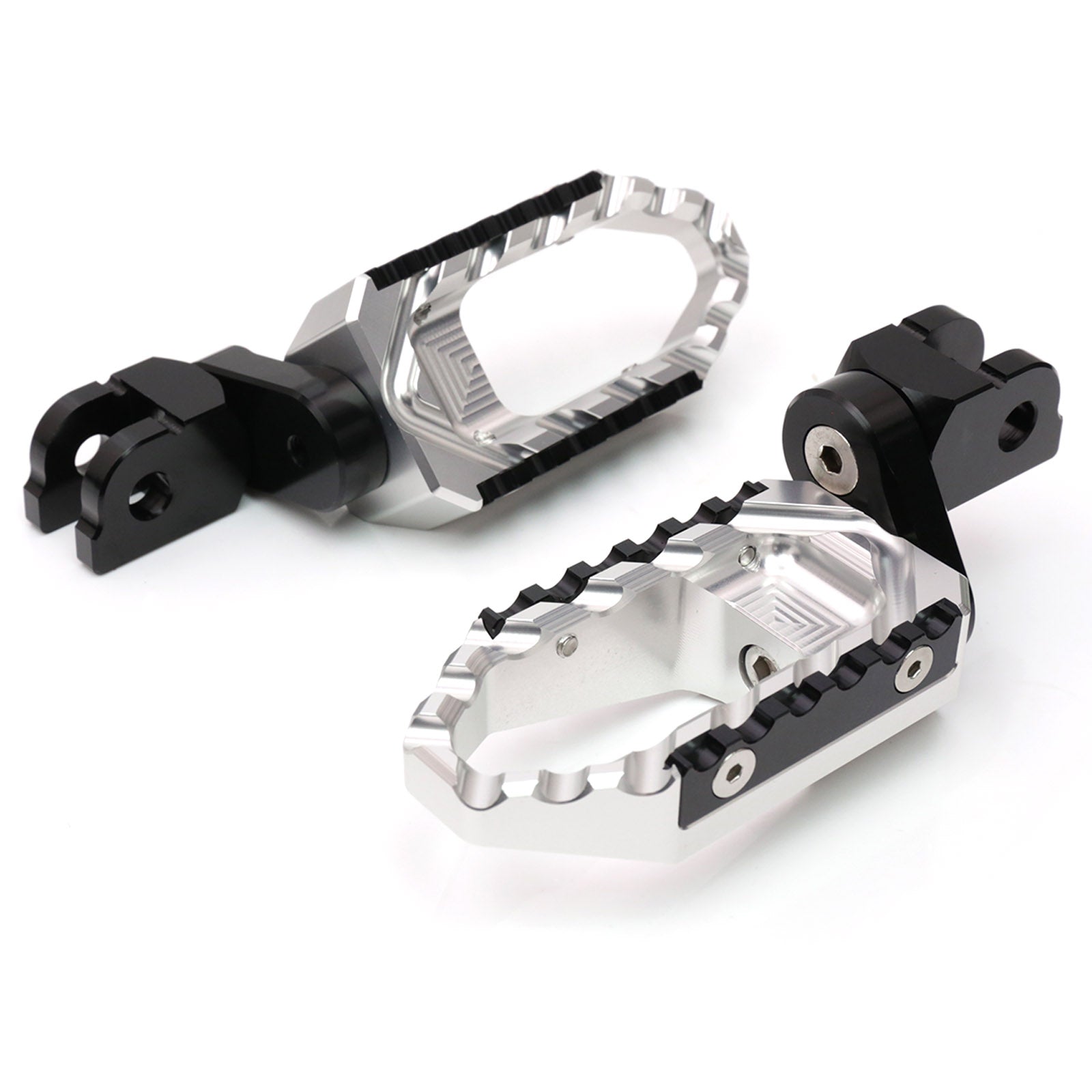 Fit Honda VFR1200F NC750X Front Touring 25mm Adjustable Foot Pegs - MC Motoparts