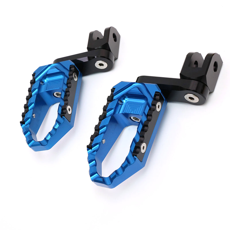 Fits Kawasaki Versys 1000 ZR7S ZRX1200 Front Touring 40mm Adjustable Foot Pegs - MC Motoparts