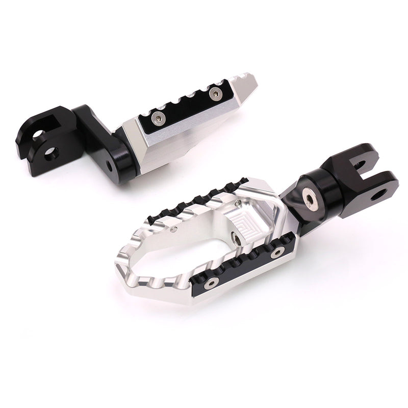 Fits Yamaha XJR1300 XSR900 TDM850 Front Touring 40mm Multi-Step Wide Foot Pegs - MC Motoparts