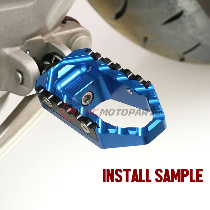 Fits Suzuki GSX-R 600 750 GSXR 1000 Front Touring Wide Foot Pegs - MC Motoparts
