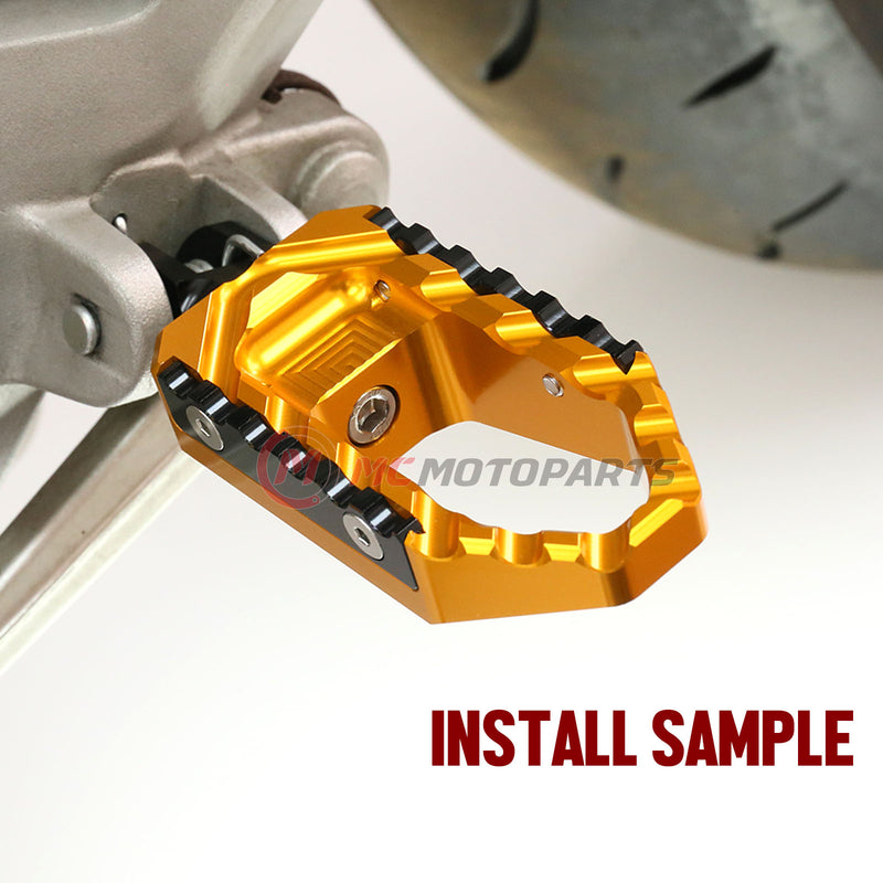Fits Ducati Super Sport 1000 959 Panigale Front Touring Wide Foot Pegs - MC Motoparts