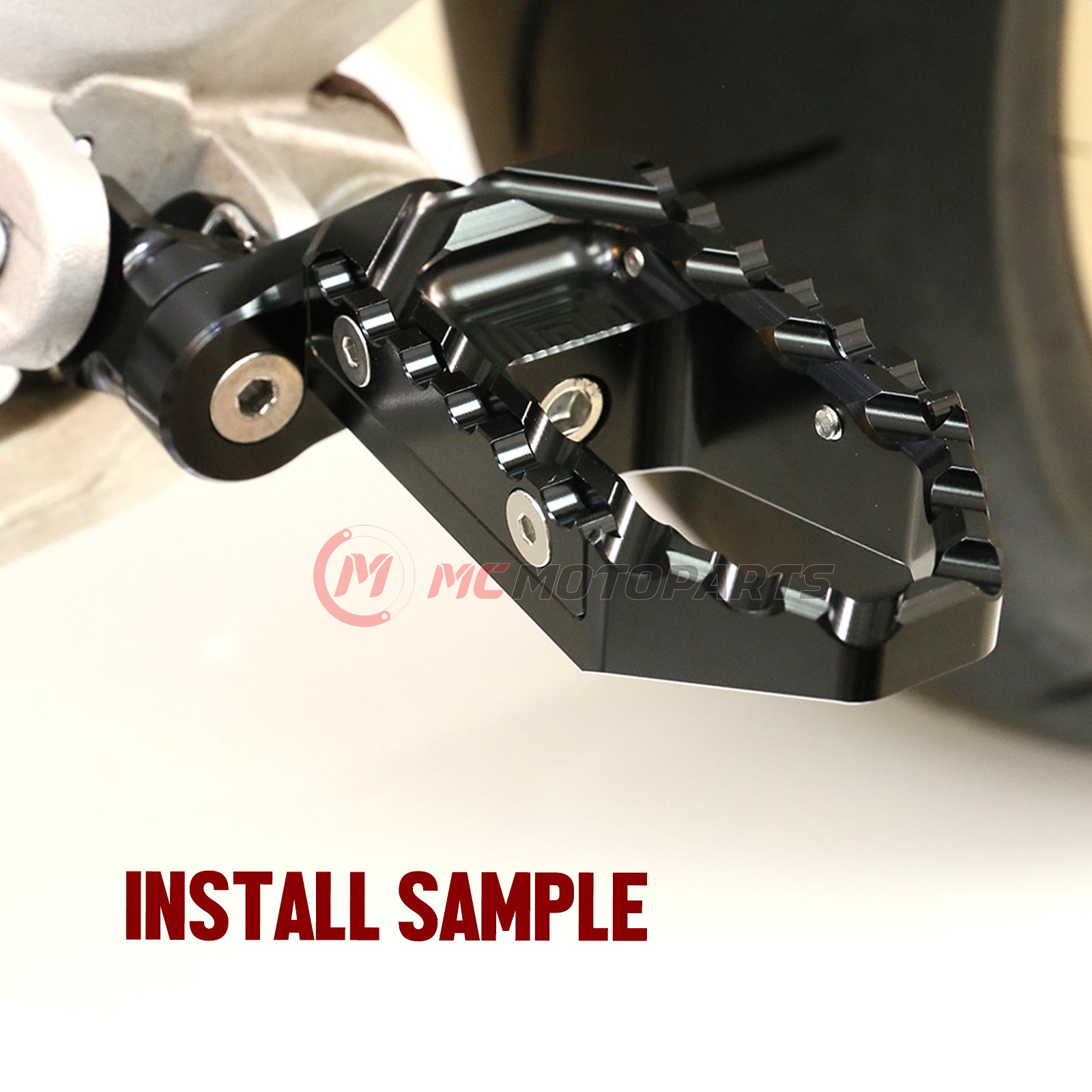 Fits Honda CBR1000RR CBR250R 25mm extension Rear TRC Touring Wide Foot Pegs