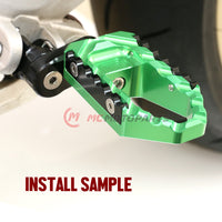 Fits Kawasaki Z750 Z650 Z1000 25mm extension Rear TRC Touring Wide Foot Pegs