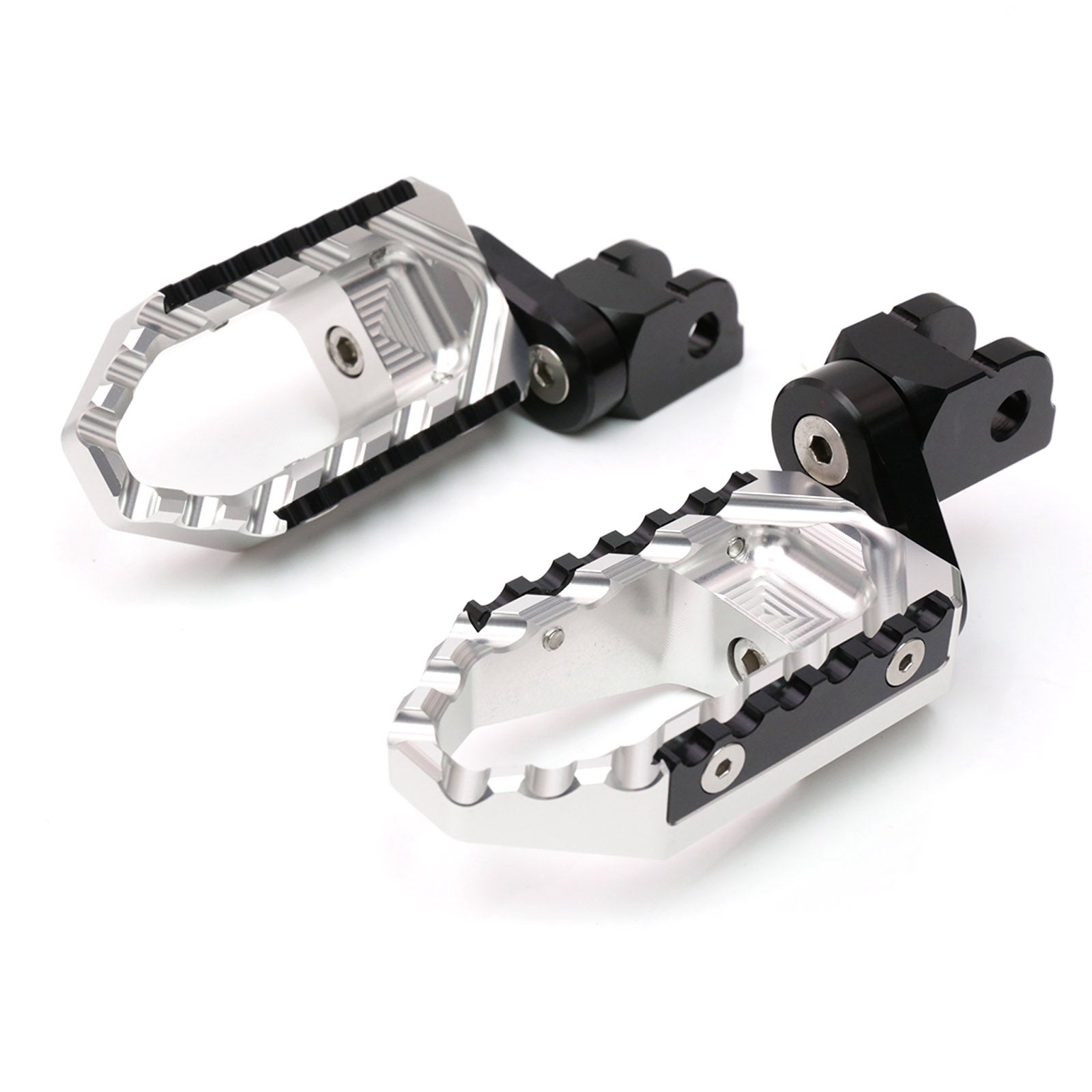 Fits Aprilia Dorsoduro 750 900 Tuono V4R 25mm extension Rear TRC Touring Wide Foot Pegs