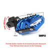 Fits Aprilia Dorsoduro 750 900 Tuono V4R 25mm extension Rear TRC Touring Wide Foot Pegs