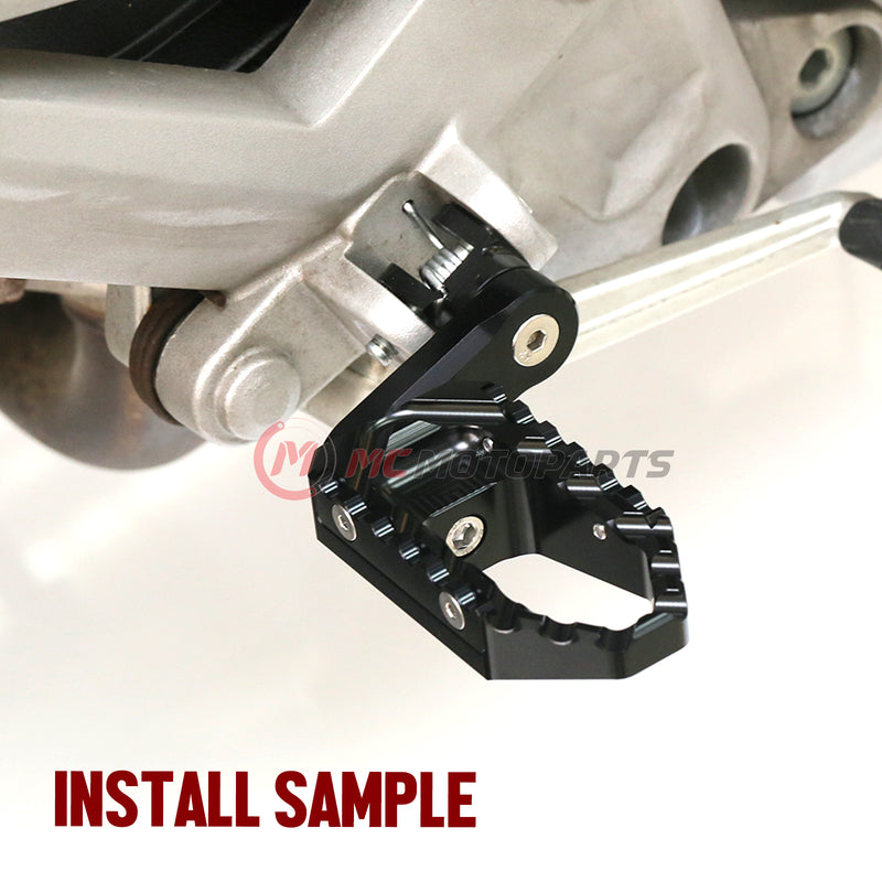Fits Honda CBR1000RR CBR250R 40mm extension Rear TRC Touring Wide Foot Pegs