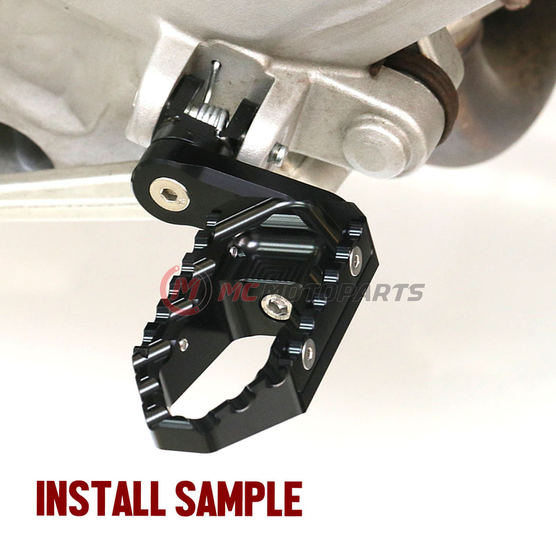 Fits Suzuki SV650 SV1000 TL1000 40mm extension Rear TRC Touring Wide Foot Pegs