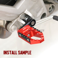 Fits Aprilia Dorsoduro 750 900 Tuono V4R 40mm extension Rear TRC Touring Wide Foot Pegs