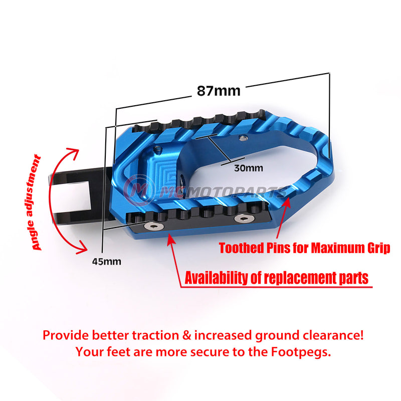 Fits Honda VFR800F NC750 Rear TRC Touring Wide Foot Pegs