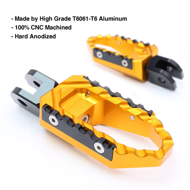 Fits Harley Davidson Sportster 883 Iron Dyna Rear TRC Touring Wide Foot Pegs