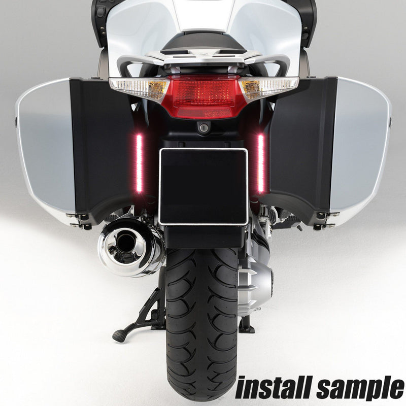 12cm LED Turn Signal & Tail Brake Light Strips - MC Motoparts