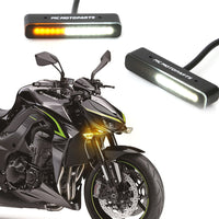 Mini LED Front Running Turn Signal Lights - MC Motoparts