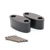 Fit Honda CBR600RR CBR1000RR CBR500R Motorcycle Black Delrin Mirror Extender and Riser - MC Motoparts