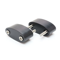 Fit Honda CBR600RR CBR1000RR CBR500R Motorcycle Black Delrin Mirror Extender and Riser - MC Motoparts