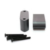 Fit Kawasaki ZX-6R ZX636 2013-2018 Motorcycle Black Delrin Mirror Extender and Riser - MC Motoparts