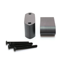 Fit Kawasaki NINJA 400 EX400 2018-2019 Motorcycle Black Delrin Mirror Extender and Riser - MC Motoparts