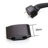 Fit Yamaha YZF R6 2008-2016 Motorcycle Black Delrin Mirror Extender and Riser - MC Motoparts