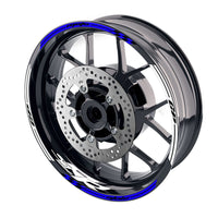 Fit BMW S1000RR Logo Moto GP Check 17 inch Wheel Rim Sticker - MC Motoparts