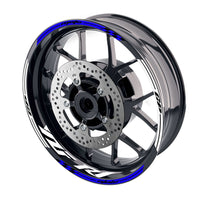 Fit Yamaha YZF R1 98-18 Logo Moto GP Check 17'' Wheel Rim Sticker - MC Motoparts