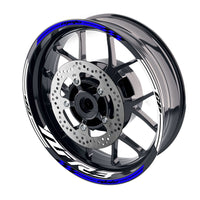 Fit Yamaha YZF R3 Logo Moto GP Check 17'' Wheel Rim Sticker - MC Motoparts
