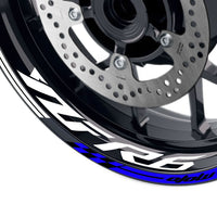 Fit Yamaha YZF R6 Logo GP 17 inch Rim Wheel Stickers Racing Check