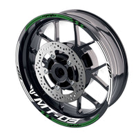 Fit Yamaha MT-03 Logo Moto GP Check 17 inch Wheel Rim Sticker - MC Motoparts