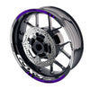 Fit Suzuki GSXS750 Logo Moto GP Check 17'' Wheel Rim Sticker - MC Motoparts
