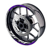 Fit Yamaha YZF R1 98-18 Logo Moto GP Check 17'' Wheel Rim Sticker - MC Motoparts