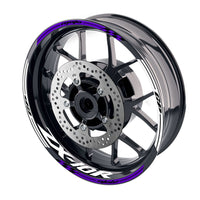 Fit Kawasaki ZX10R Ninja Logo Moto GP Check 17'' Wheel Rim Sticker - MC Motoparts