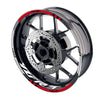 Fit Yamaha YZF R3 Logo Moto GP Check 17'' Wheel Rim Sticker - MC Motoparts
