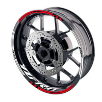 Fit Yamaha YZF R6 19-20 Logo Moto GP Check 17 inch Wheel Rim Sticker - MC Motoparts