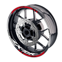 Fit Kawasaki ZX10R Ninja Logo Moto GP Check 17'' Wheel Rim Sticker - MC Motoparts