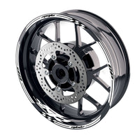 Fit BMW S1000RR Logo Moto GP Check 17 inch Wheel Rim Sticker - MC Motoparts