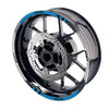Fit Suzuki GSXR125 GSXR250 Logo Moto GP Stripe 17'' Wheel Rim Sticker - MC Motoparts
