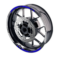 Fit Suzuki GSXR125 GSXR250 Logo Moto GP Stripe 17'' Wheel Rim Sticker - MC Motoparts