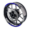 Fit Yamaha YZF R6 99-18 Logo Moto GP Stripe 17'' Wheel Rim Sticker - MC Motoparts
