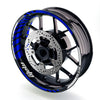 Fit Yamaha YZF R3 Logo Moto GP Stripe 17'' Wheel Rim Sticker - MC Motoparts