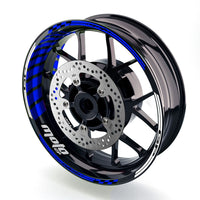 Fit Yamaha YZF R3 Logo Moto GP Stripe 17'' Wheel Rim Sticker - MC Motoparts