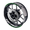 Fit Yamaha YZF R6 99-18 Logo Moto GP Stripe 17'' Wheel Rim Sticker - MC Motoparts