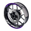 Fit Yamaha YZF R6 99-18 Logo Moto GP Stripe 17'' Wheel Rim Sticker - MC Motoparts