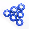 Fit Honda CB1000R CB350R CBR250R SPOKE6 Billet M10 Rear Sprocket Nuts - MC Motoparts