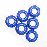 Fit Honda CB1000R CB350R CBR250R SPOKE6 Billet M10 Rear Sprocket Nuts - MC Motoparts